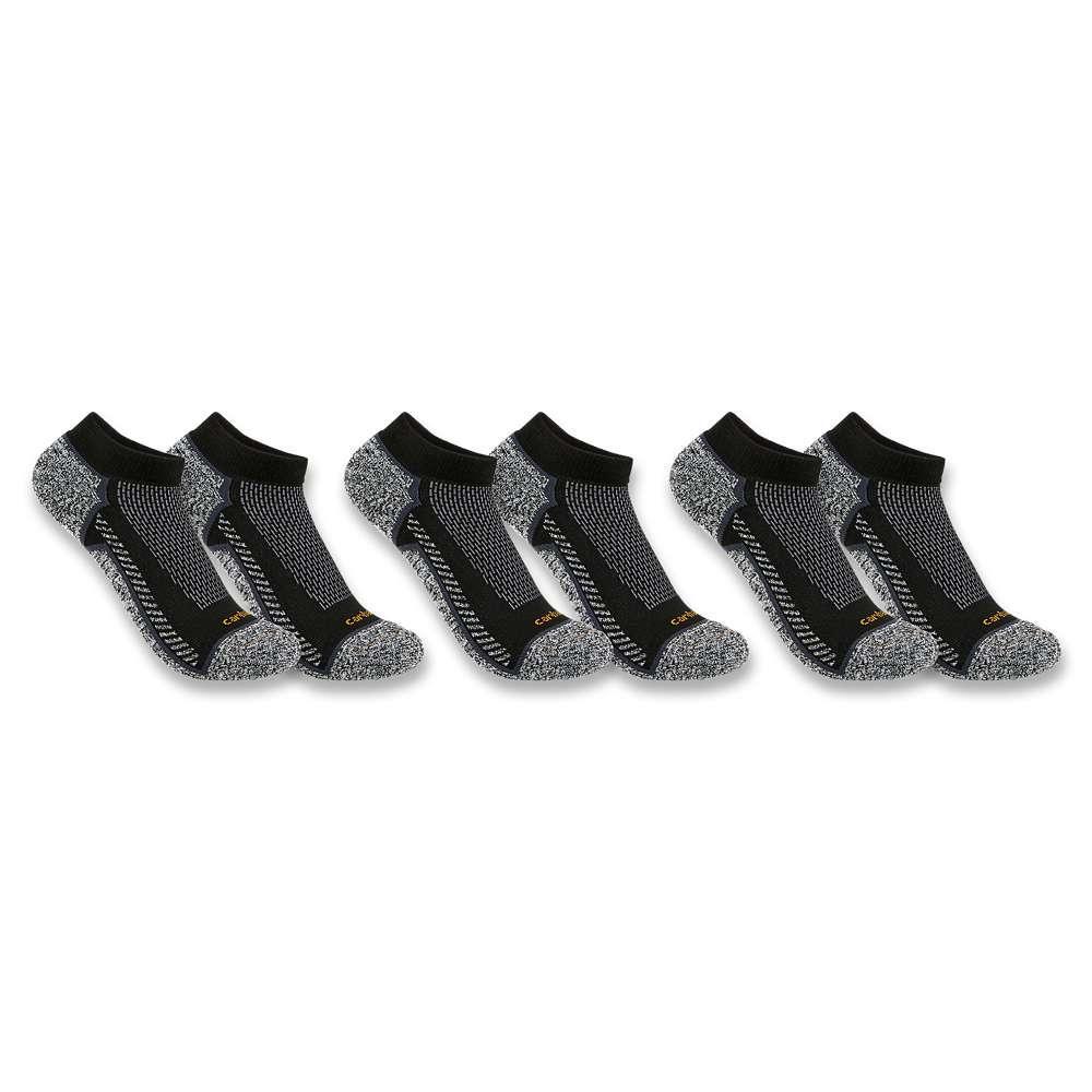 Carhartt SL3283M FORCE Midweight Low Cut Sock 3 Pack