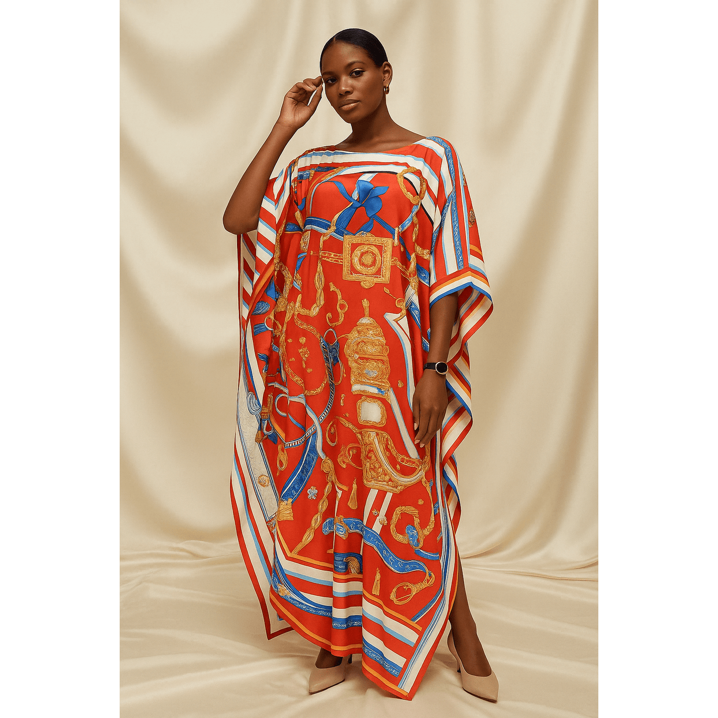CAIRO  Print Luxe Print Caftan