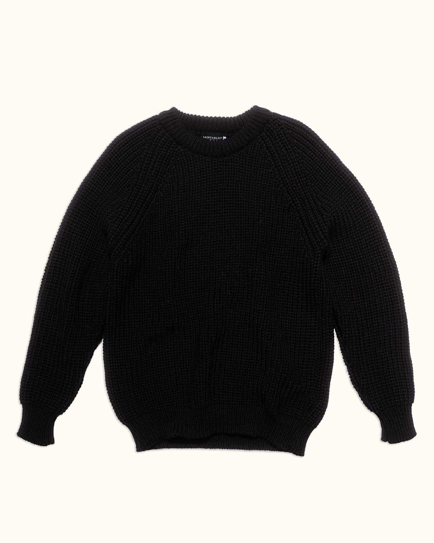 FISHERMAN KNIT 001 - Black