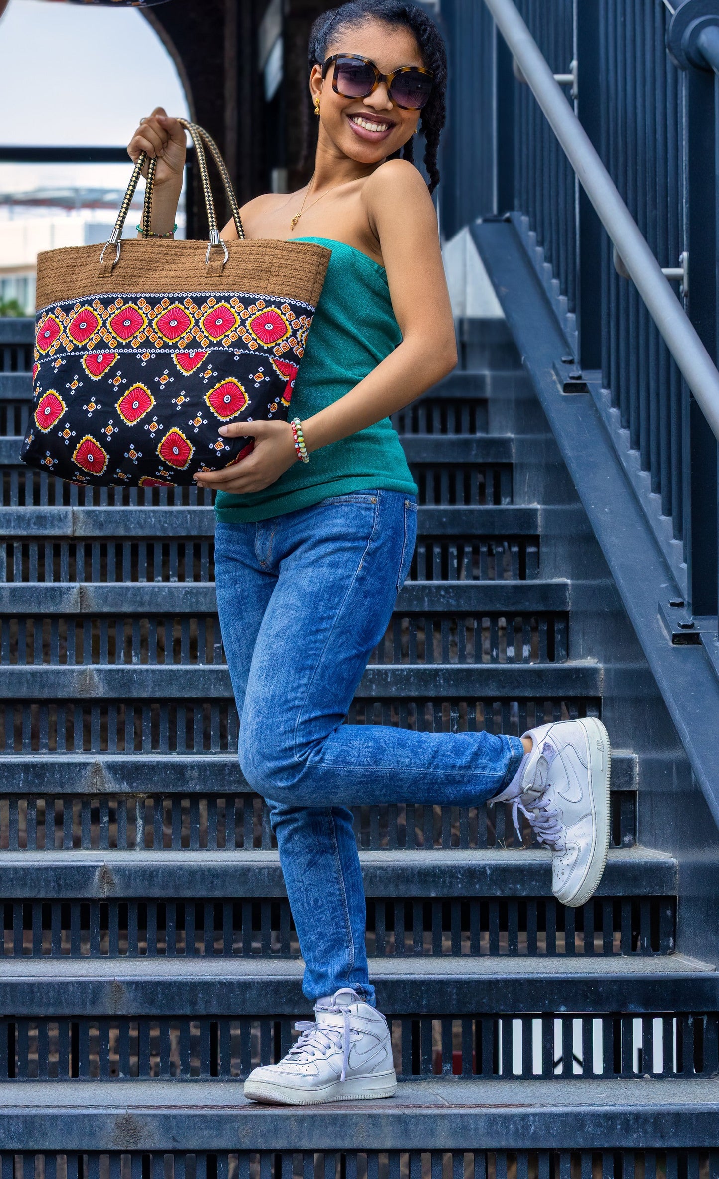 African Print Tote Bags |
