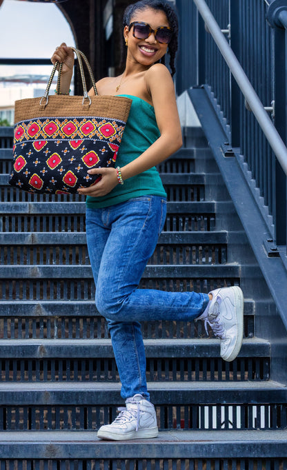 African Print Tote Bags |