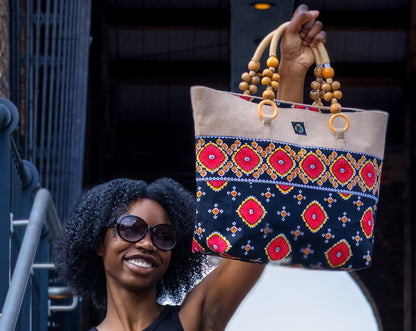 African Print Tote Bags |
