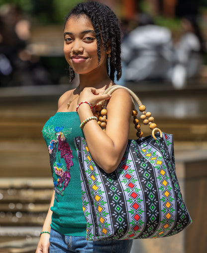 African Print Tote Bags |