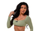 Long Sleeve Crop Top