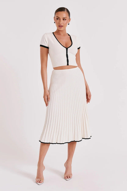 Knitted Dress 2-piece Set