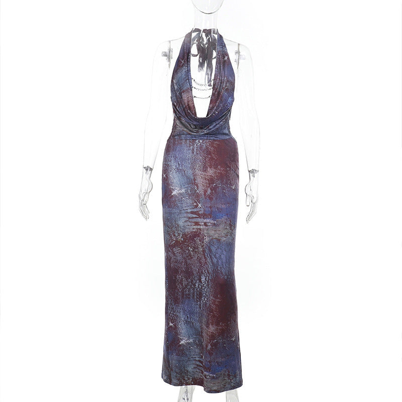 Fake Wind Long Dress