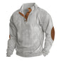Casual Stand Collar Long Sleeve Sweater