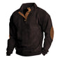 Casual Stand Collar Long Sleeve Sweater