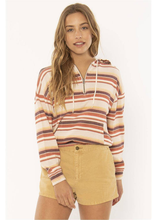 Sisstr Rushin Tides L/S Knit Hoodie