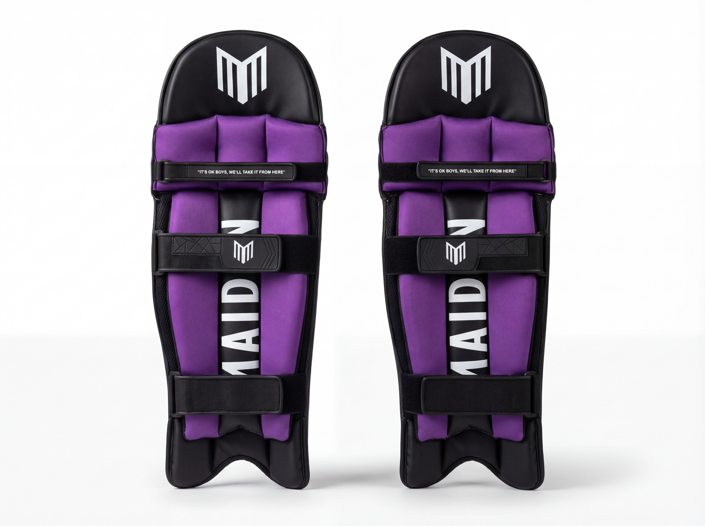 CRICKET BATTING PADS - BLACK