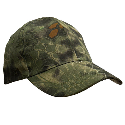 Adults 5 Panel Camouflage Adjustable Baseball Cap