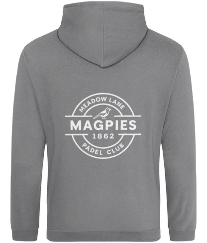 Notts Magpies Padel Club  College Style Hoodie by Corcuera