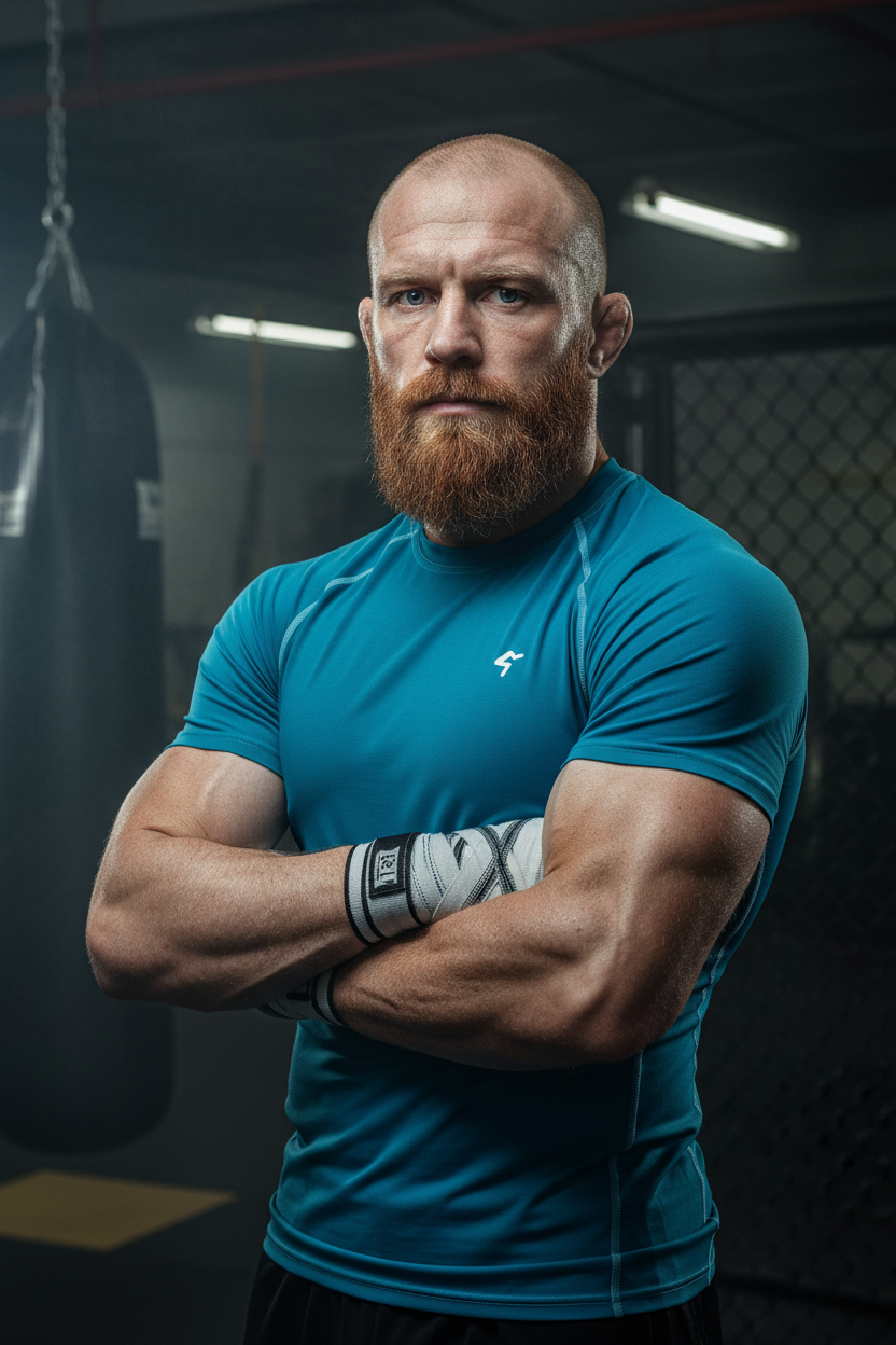 GymBum UK Blue Steel Combat Rash Guard