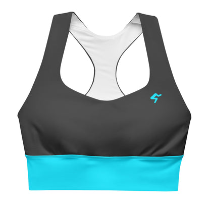 GymBum UK Luminous Surge Sports Bra - Summit Blue