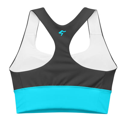 GymBum UK Luminous Surge Sports Bra - Summit Blue