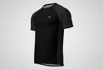 GymBum UK Shadow Check Rash Guard