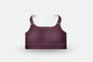 GymBum UK Sovereign Tartan Padded Sports Bra