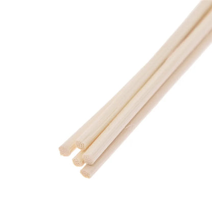50pcs 40/35/30/24/22/19/10cm 3mm Aroma Nature Rattan Sticks Reed Diffuser Sticks for Home Fragrance Air Freshener Reed Sticks
