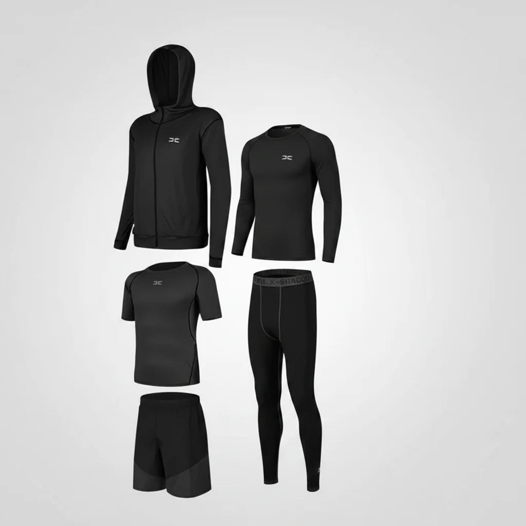 GymBum UK Men's 5-Piece Sportswear Set