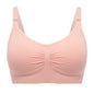 plus Size Seamless Nursing Bra for Women Breathable Maternity Push up Front Closure Underwear Adjustable Straps Wire-Free