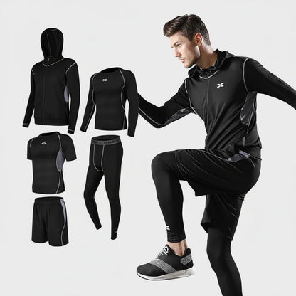 GymBum UK Men's 5-Piece Sportswear Set