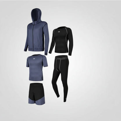 GymBum UK Men's 5-Piece Sportswear Set