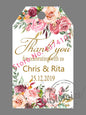 100 pcs/ set Personalised Gift Tags, Gift Tags, Handwritten Kraft Wedding Favour Label Custom