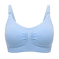 plus Size Seamless Nursing Bra for Women Breathable Maternity Push up Front Closure Underwear Adjustable Straps Wire-Free