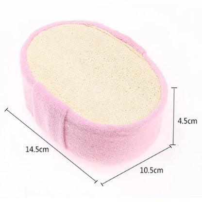Loofah Bath Sponge Shower Body Cleaning Glove Tool Scrubber Ponge Brush Pad Horniness Remover Bathroom Supplies Random Color