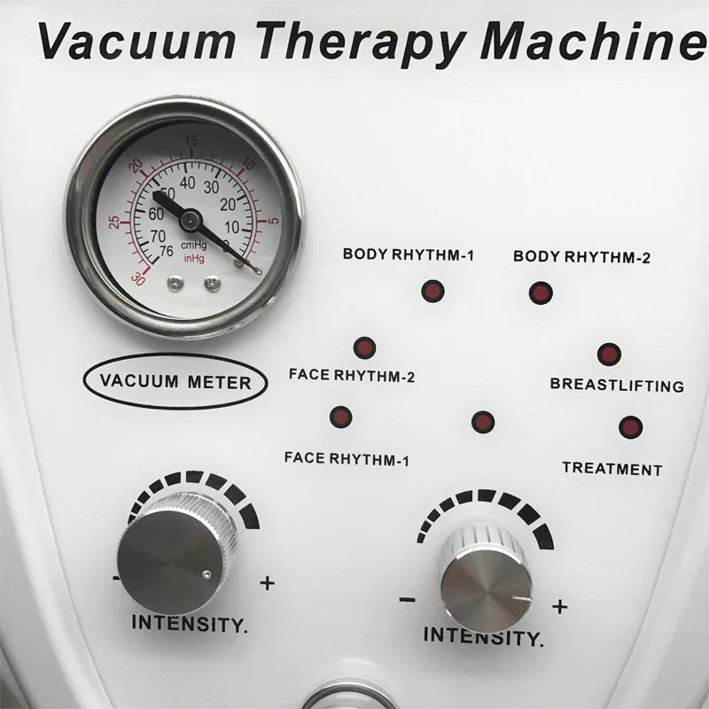 Breast Pump Vacuum Therapy Machine Massager Buttocks Lifting Machine BBL Scraping Cup Female Massage Colombian Buttocks Lifting