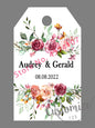 100 pcs/ set Personalised Gift Tags, Gift Tags, Handwritten Kraft Wedding Favour Label Custom
