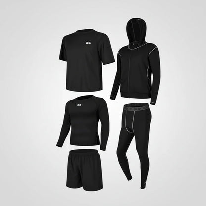 GymBum UK Men's 5-Piece Sportswear Set