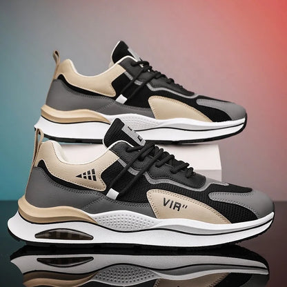 Y men's shoes breathable mesh sneakers other trendy heightened running casual shoes for men