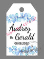 100 pcs/ set Personalised Gift Tags, Gift Tags, Handwritten Kraft Wedding Favour Label Custom