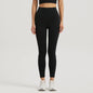 Gym Outfit High Waist Yoga Leggings for Women with Phone Pockets & U Back Sports Bra Set