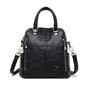 Hot Sale High Quality Leather Backpack Women Shoulder Bags Multifunction Travel Backpack School Bags for Girls Bagpack Mochila