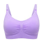 plus Size Seamless Nursing Bra for Women Breathable Maternity Push up Front Closure Underwear Adjustable Straps Wire-Free