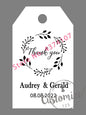 100 pcs/ set Personalised Gift Tags, Gift Tags, Handwritten Kraft Wedding Favour Label Custom