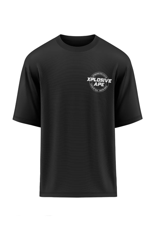 XAPE Heritage Club Oversized Tee - Black
