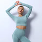 Workout 2 Piece Workout Crop Top Set Clothing Womens Fitness Apparel Sports Set Women Yoga Set Gym Wear