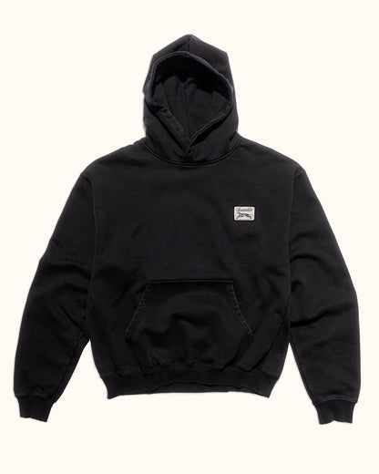 HOOD 001 - Washed Black