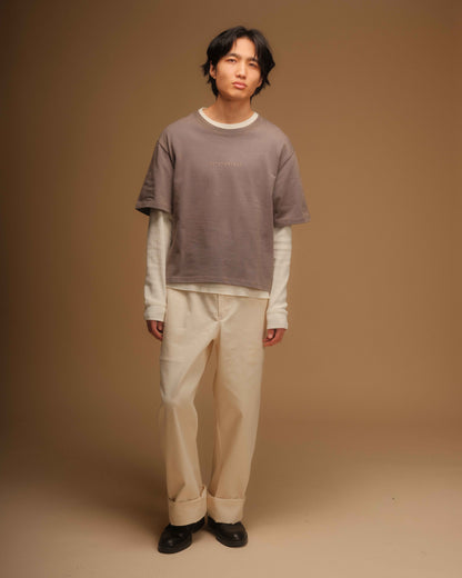 TROUSER 001 - Ecru
