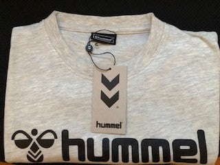 Hummel Men's T-Shirt Medium Light grey