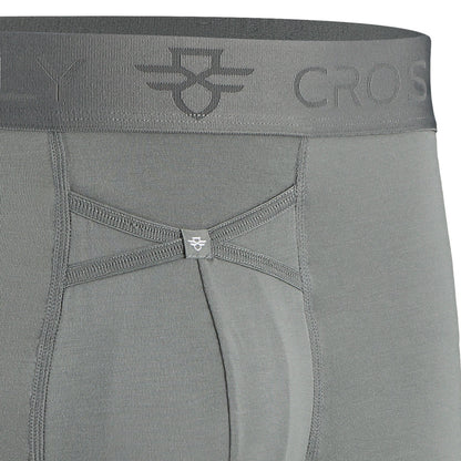3-pack: IKON Men's 3" Trunks - Charcoal