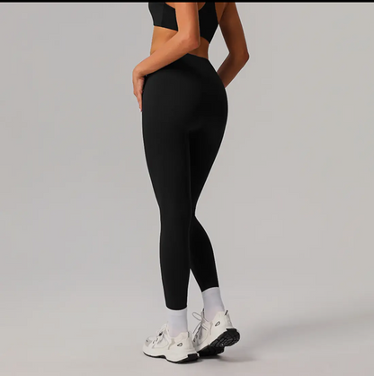 Eclipse Seamless Contour Leggings – Jet Black-1