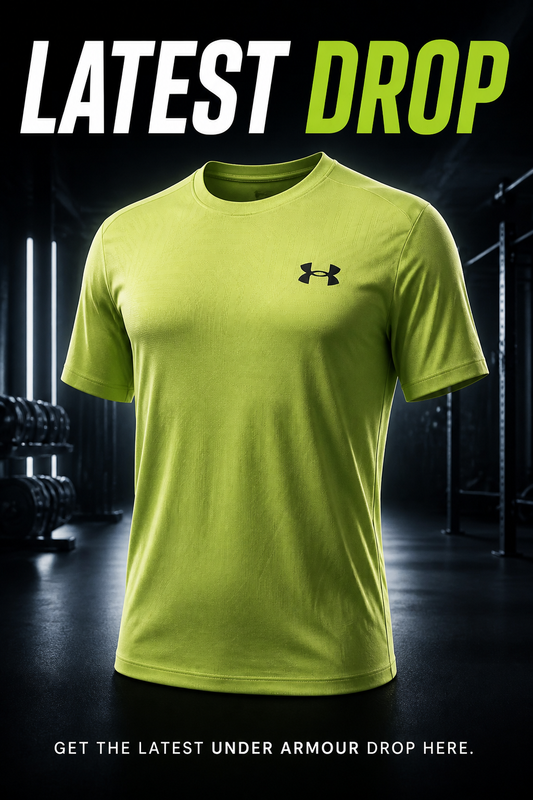 New Under Armour XS Light Green Unisex T-Shirt