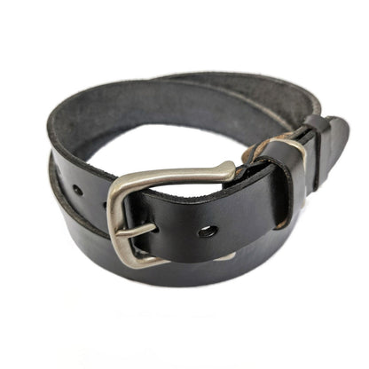 Real Leather Black Belt