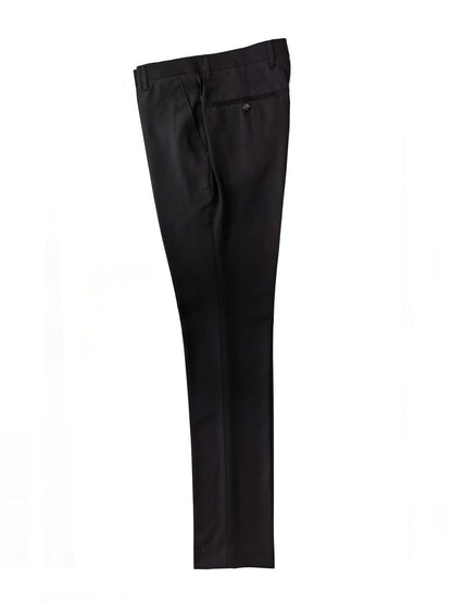 Midnight Blue Floral Pattern 3-Piece Tuxedo