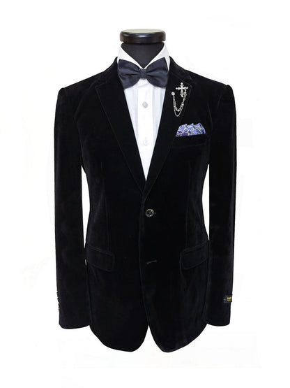 Black Velvet Blazer