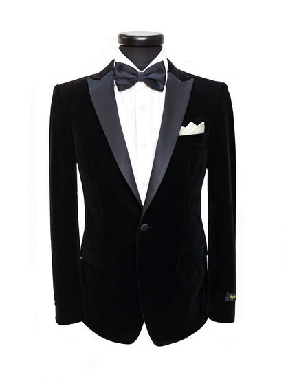 Black Velvet Dinner Blazer